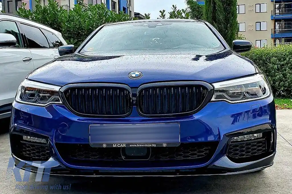 Adăugiri și difuzor M Performance Design Design cu țevi cromate 530/540 potrivite pentru BMW Seria 5 G30 2017-2020-image-6148341