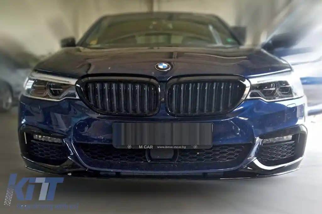 Adăugiri și difuzor M Performance Design Design cu țevi cromate 530/540 potrivite pentru BMW Seria 5 G30 2017-2020-image-6148344