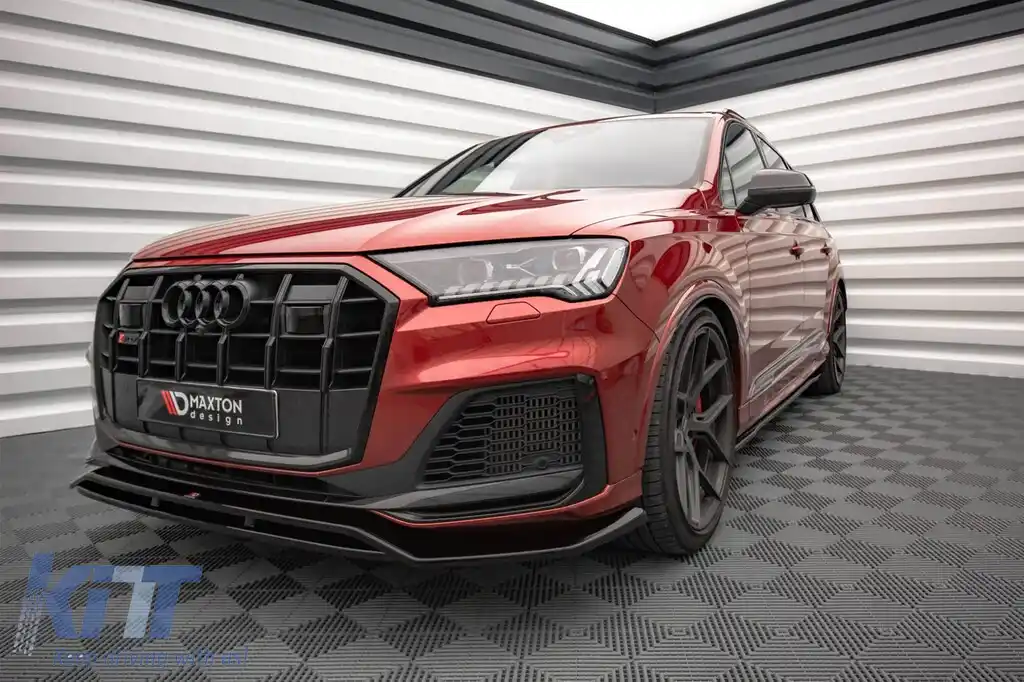 Adăugiri Maxton Design potrivite pentru Audi Q7 S-Line, SQ7 2019-2023, lac negru-image-6140601
