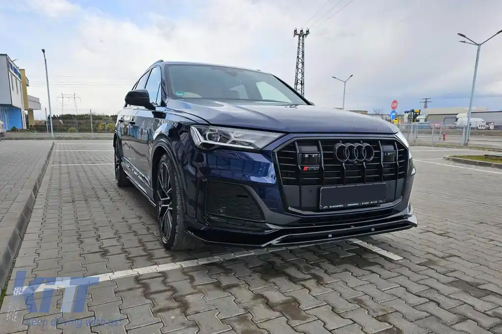 Adăugiri Maxton Design potrivite pentru Audi Q7 S-Line, SQ7 2019-2023, lac negru-image-6140604