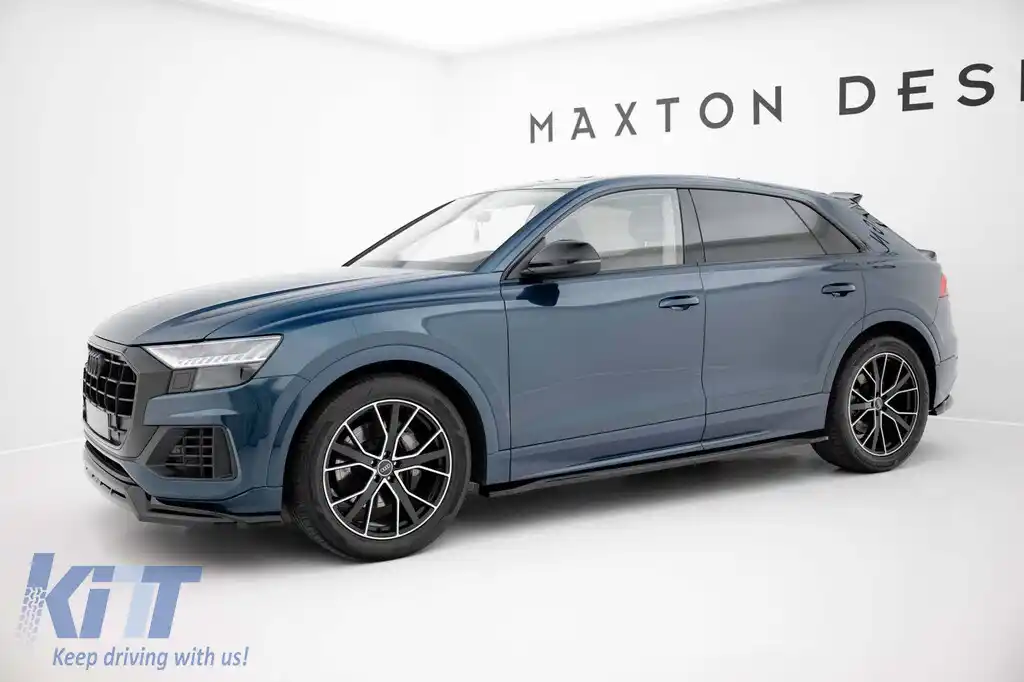 Adăugiri Maxton Design potrivite pentru Audi Q8 2018-2023, lac negru-image-6235764