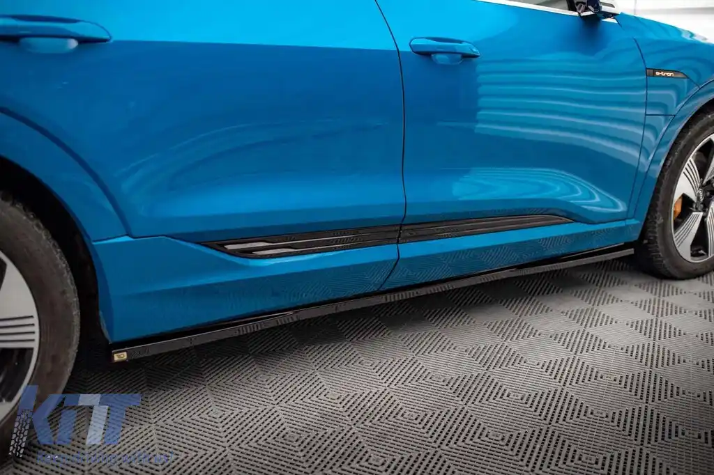 Adăugiri Maxton Design potrivite pentru Audi E-tron 2018-2022, lac negru-image-6235757