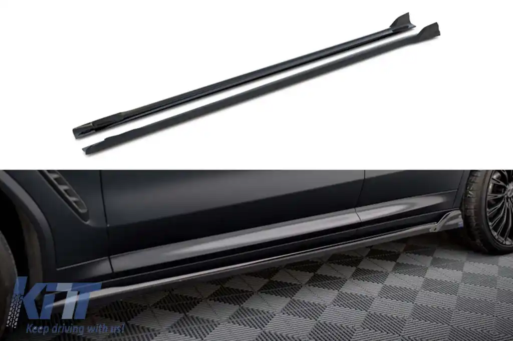 Adăugiri Maxton Design potrivite pentru BMW X3 cu pachet M G01 după 2021, lac negru