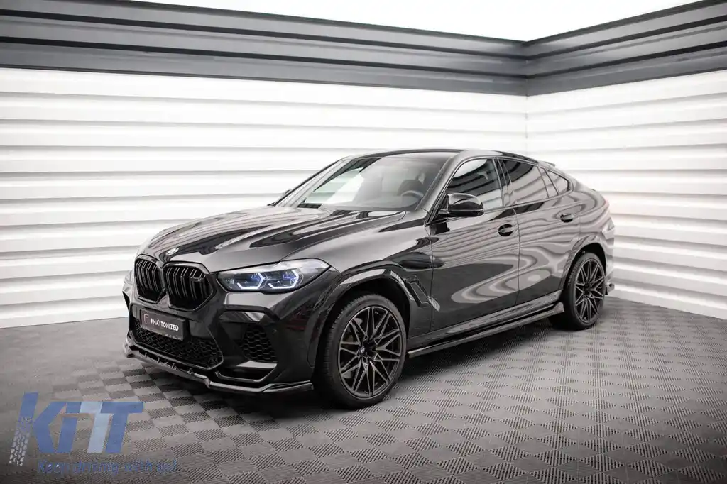 Adăugiri Maxton Design potrivite pentru BMW X6M F96 după 2020, lac negru-image-6144245