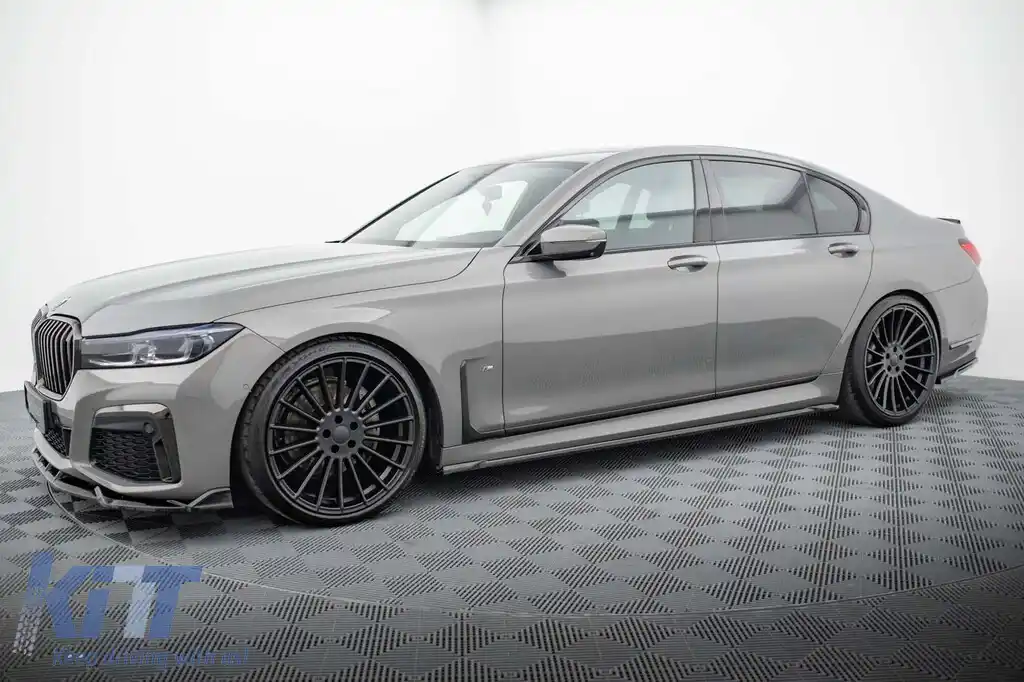 Adăugiri Maxton Design potrivite pentru BMW Seria 7 G11 cu pachet M 2019-2022, lac negru-image-6236207