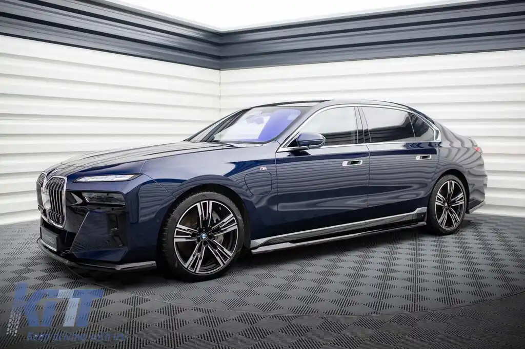 Adăugiri Maxton Design potrivite pentru BMW Seria 7 G70 cu pachet M după 2022, lac negru-image-6236238