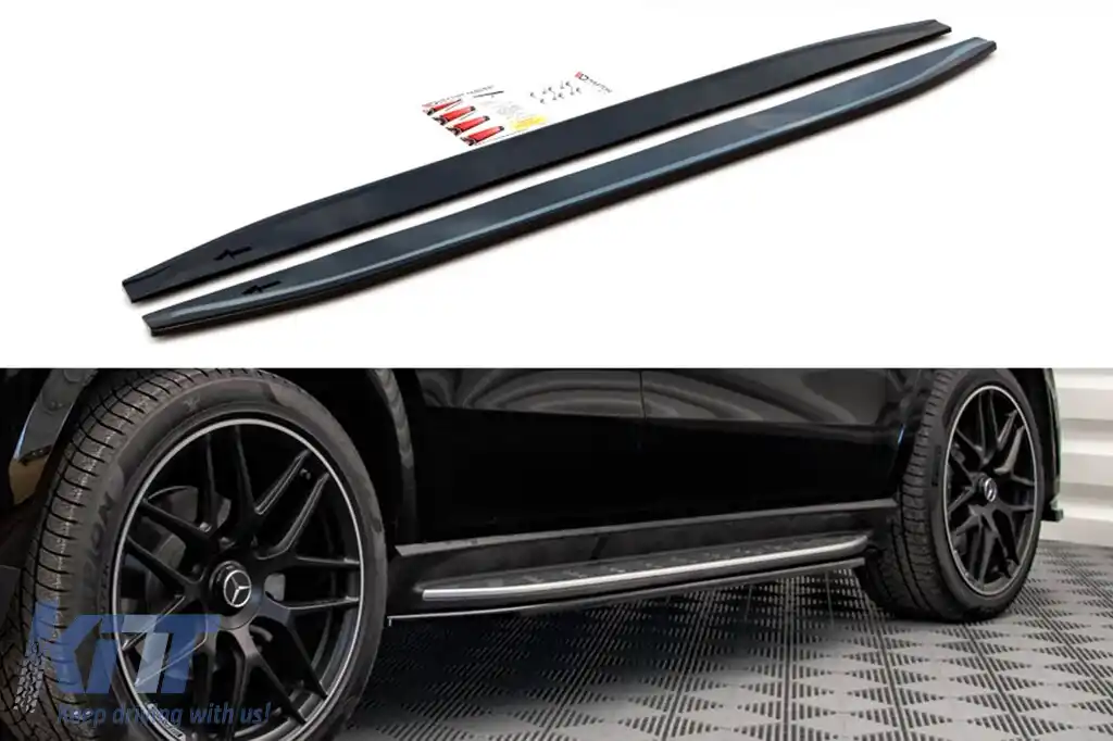 Adăugiri Maxton Design potrivite pentru Mercedes GLE Coupe C167 după 2019, lac negru