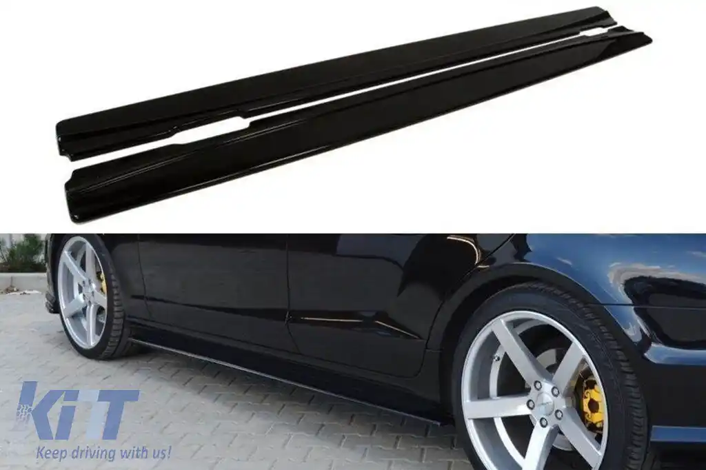 Adăugiri Maxton Design tip A Design potrivite pentru Mercedes CLS C218 2011-2014, lac negru