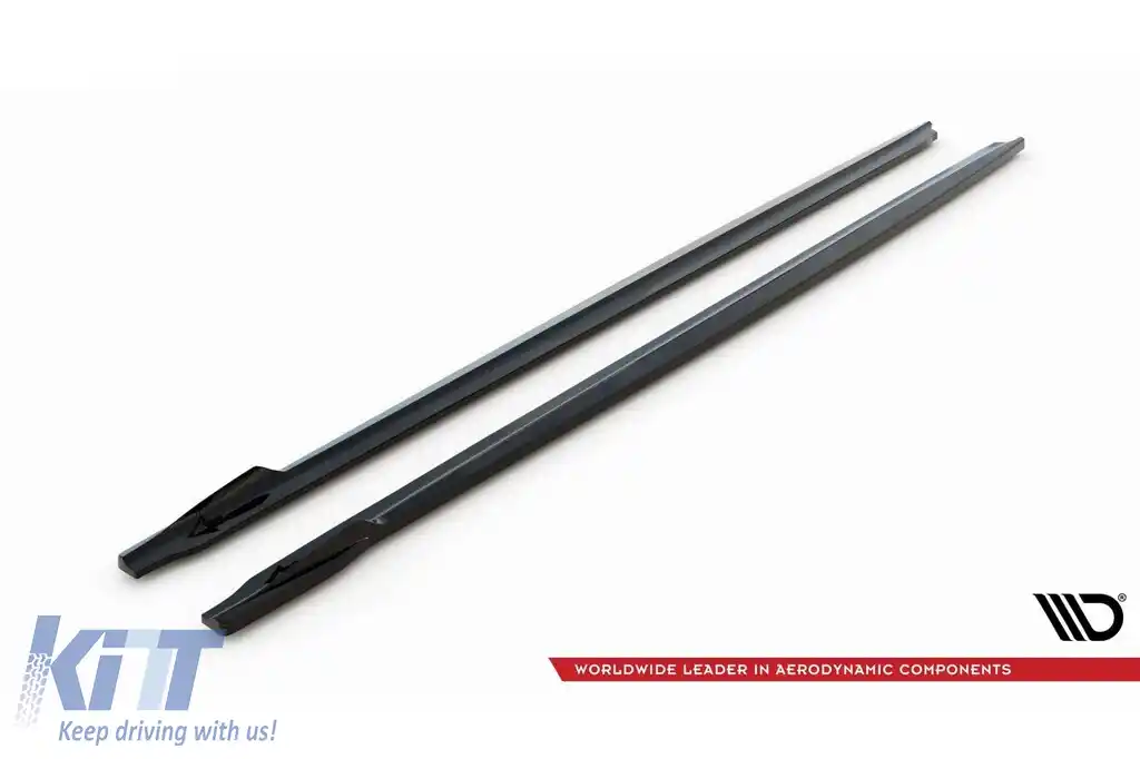 Adăugiri Maxton Design versiunea 2 potrivite pentru BMW Seria 5 G30 sedan, G31 break 2017-2023, lac negru-image-6143827