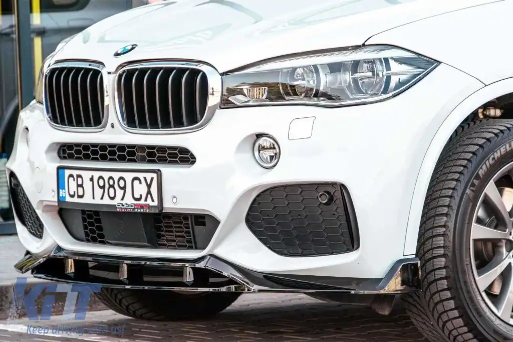 Aero package type Black Knight suitable for BMW X5 F15 2014-2018 with M package, black lacquer-image-6261073