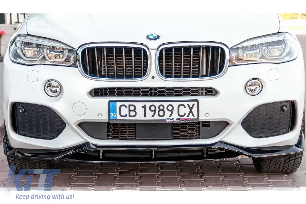 Aero package type Black Knight suitable for BMW X5 F15 2014-2018 with M package, black lacquer-image-6261076
