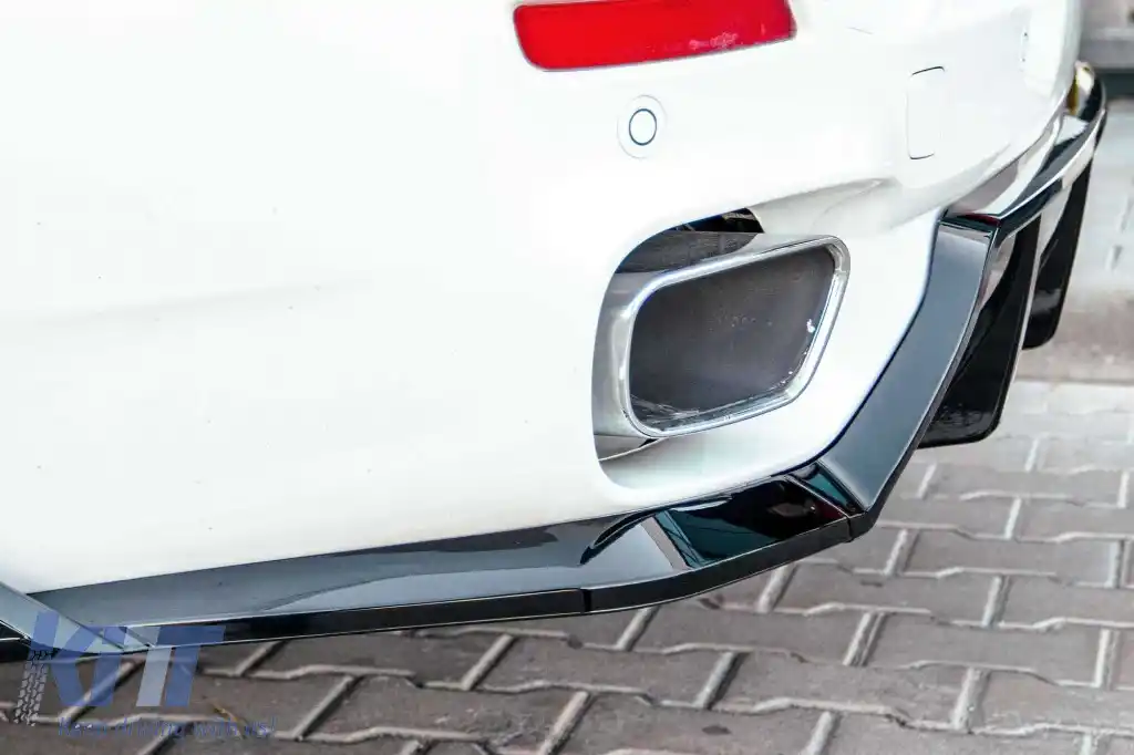 Aero package type Black Knight suitable for BMW X5 F15 2014-2018 with M package, black lacquer-image-6261079