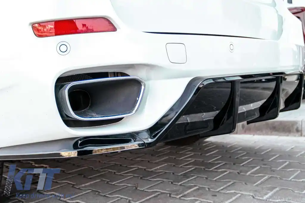 Aero package type Black Knight suitable for BMW X5 F15 2014-2018 with M package, black lacquer-image-6261080