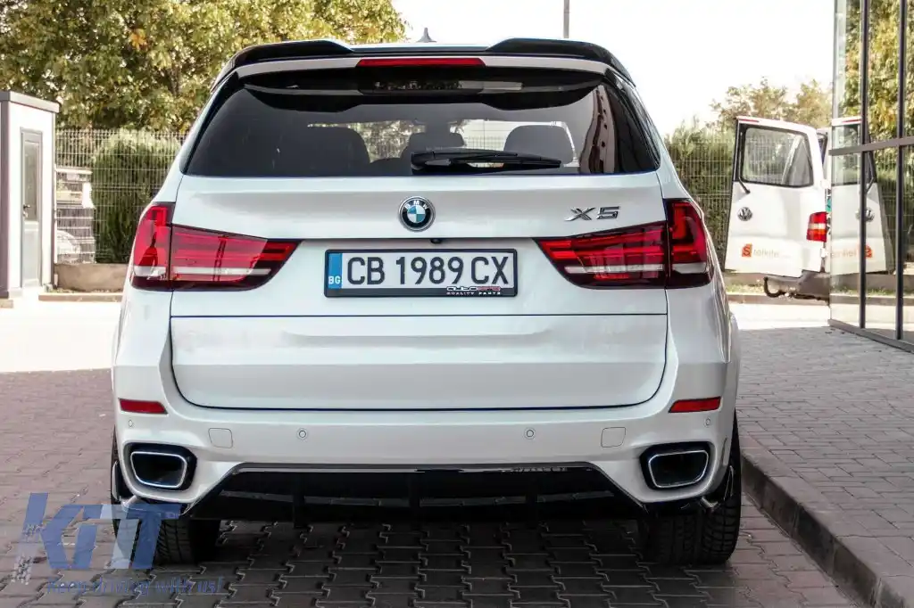 Aero package type Black Knight suitable for BMW X5 F15 2014-2018 with M package, black lacquer-image-6261082