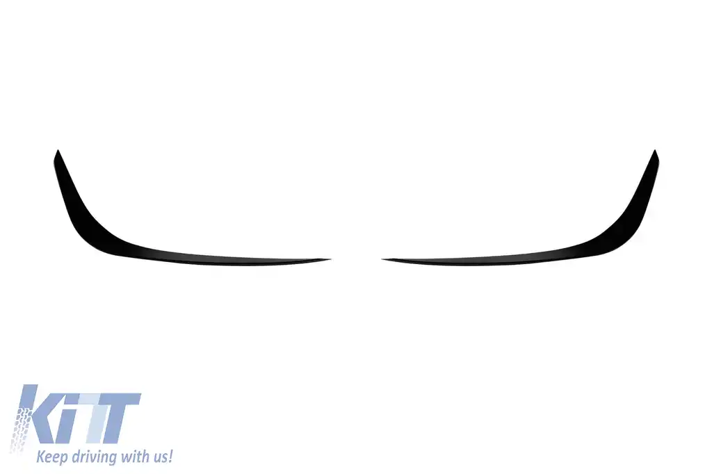 Aero splittere potrivite pentru bara frontală 63 a Mercedes C-Class W206, S206 după 2021, lac negru