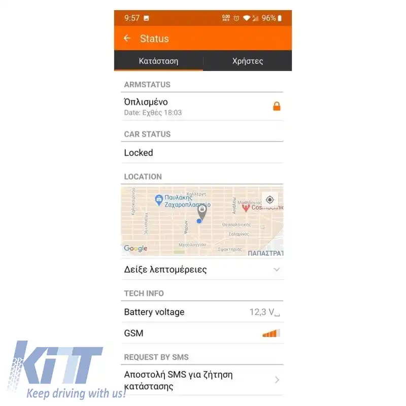 Alarmă auto GN8 EuroSec Alarmă CanBus cu radar / vibrație și inclinometru / imobilizator / urmărire GPS S-GN8-ENSC-image-6321596