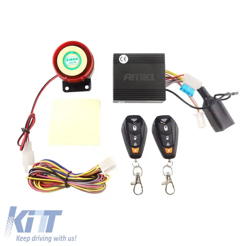 Alarmă pentru motocicletă MCA14 cu 2 telecomenzi Amio MCA14-image-6304279