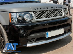 Ansamblu Bara fata si Grile Argintiu compatibil cu Land Range Rover Sport L320 Facelift (2009-2013) Autobiography Design-image-6015272