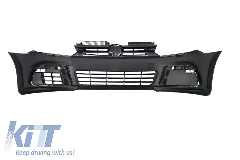 Ansamblu Kit Exterior compatibil cu VW Golf VI Golf 6 R20 Look (2008-2013) si Sistem de Evacuare-image-6062054