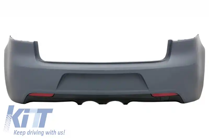 Ansamblu Kit Exterior compatibil cu VW Golf VI Golf 6 R20 Look (2008-2013) si Sistem de Evacuare-image-6062059