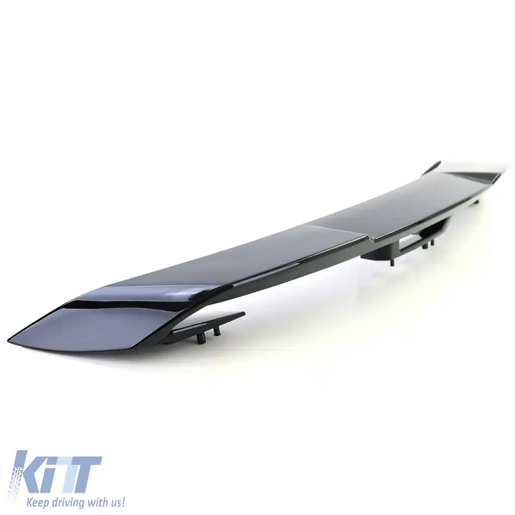 Aripă spate sport spoiler Performance 500 neagră, potrivită pentru Ford Mustang Coupe 14-20-image-6278744