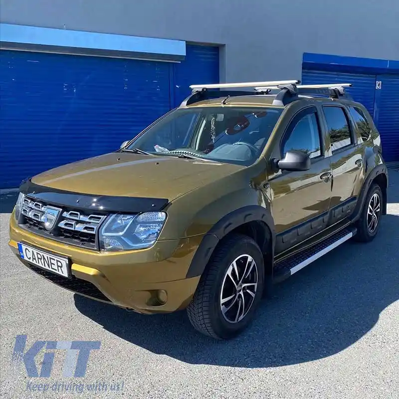 Aripi de caroserie potrivite pentru Dacia Duster 2010-2017 cu Moulaj pentru Uși 