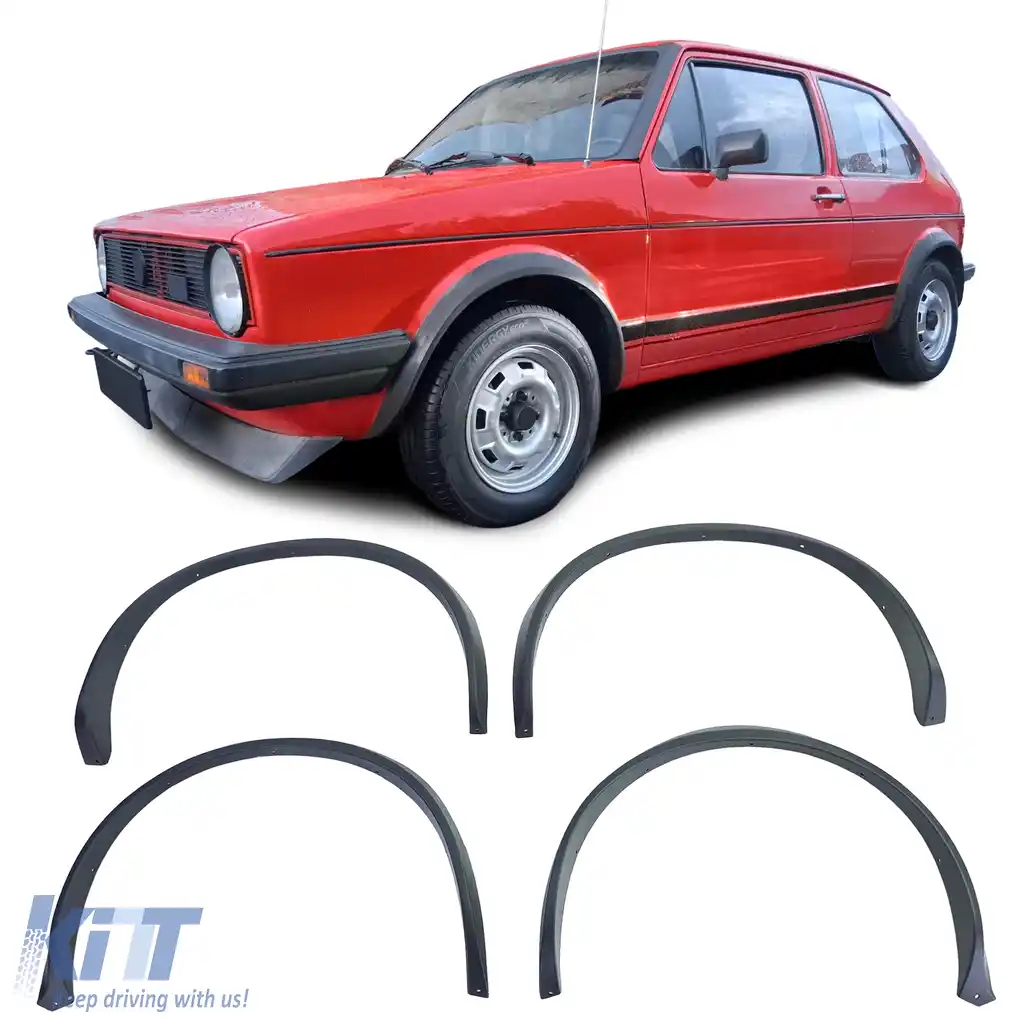 Aripi extinse pentru roți look GTI potrivite pentru VW Golf 1 74-83