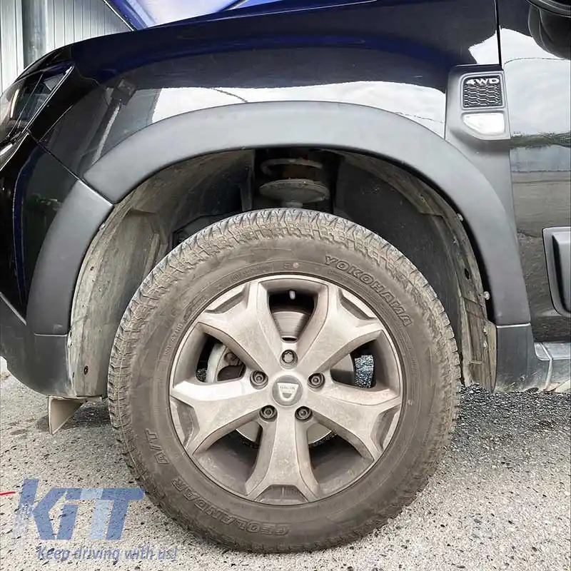 Aripi extinse potrivite pentru Dacia Duster 2018-2021 cu set de garnituri pentru uși 14 buc.-image-6327627
