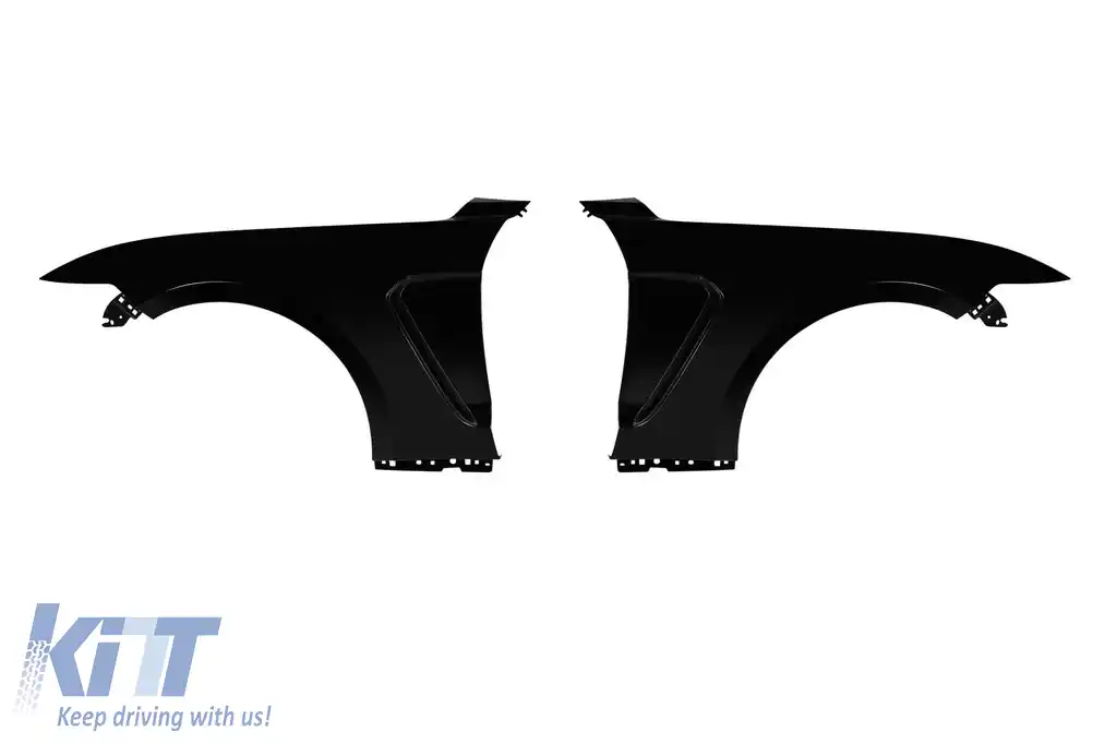 Aripi frontale din otel tip GT350 potrivite pentru Ford Mustang 2015-2017