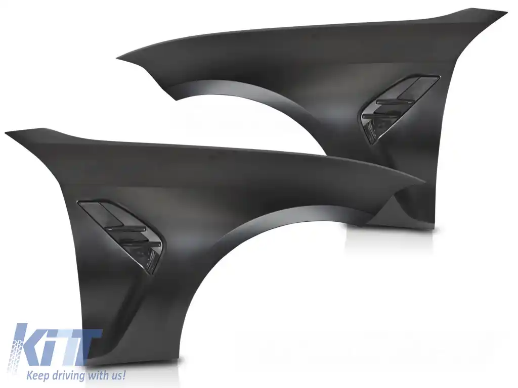 ARIPI STIL SPORT CU VENTILAȚIE LATERALĂ NEAGRĂ potrivite pentru BMW G20 G21 19-22