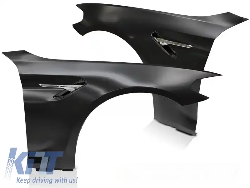 ARIPI STIL SPORT CU VENTILATIE LATERALĂ CHROME potrivit pentru BMW G30 G31 17-20