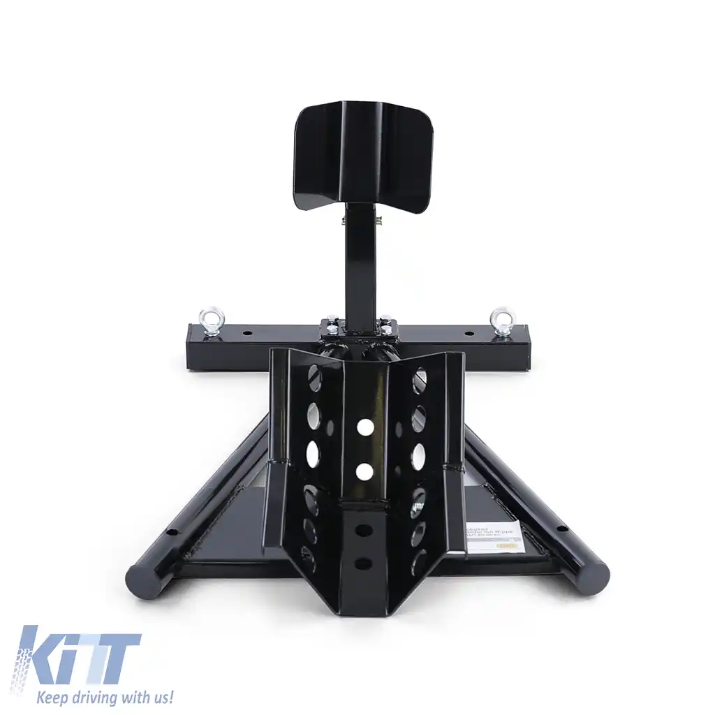 Asamblare suport motocicletă cu rocker ajustabil până la 680 kg, negru-image-6191078