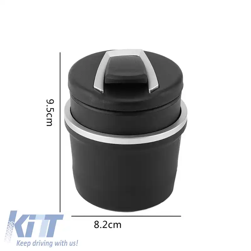 Ashtray potrivit pentru HT-033 cu lumina LED, 1 bucată-image-6325936