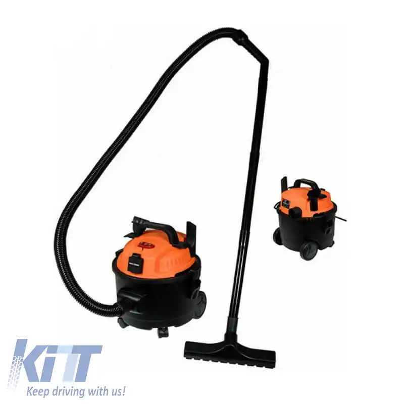 Aspirator umed-uscat potrivit pentru praf și resturi uscate 1200W cu recipient de deșeuri de 15Lt Krausmann 5305-image-6307861