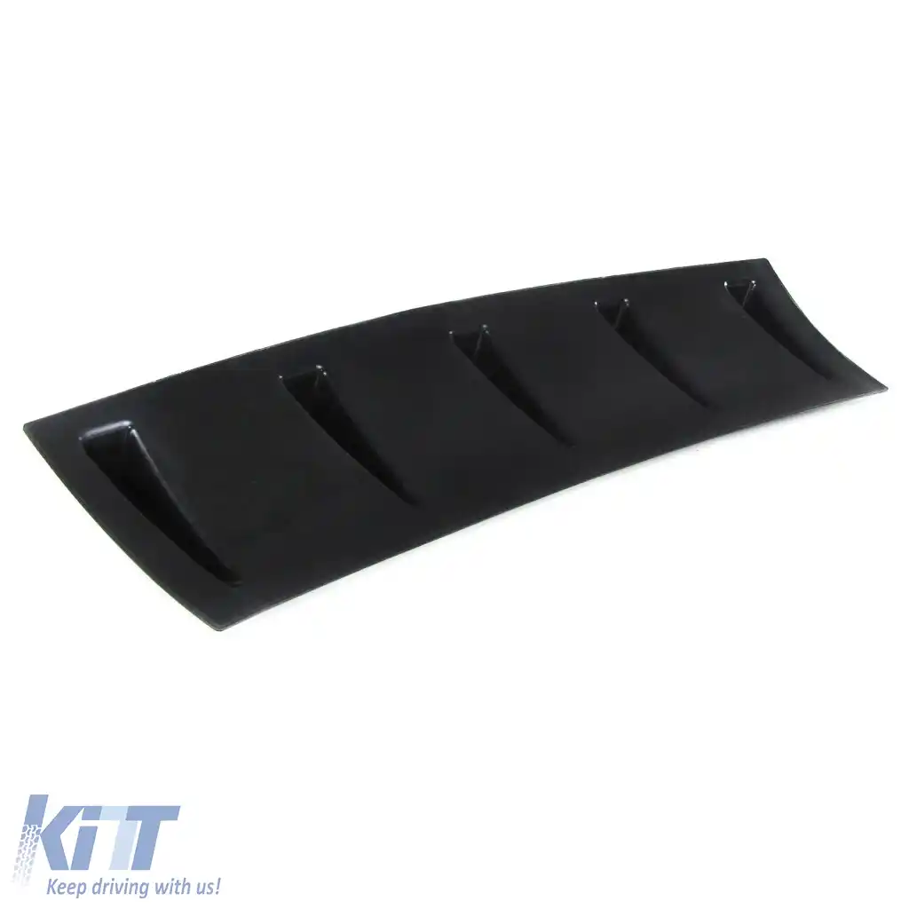 Atașament Difuzor Universal 5 Fini Negru ABS Adăugare Tuning Spate-image-6327395
