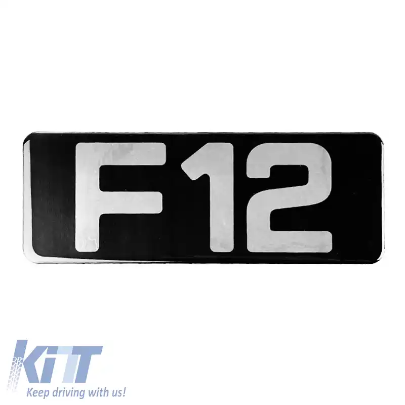 Autocolant Marcaj ''FH12'' 26cm x 8cm cu Acoperire de Email 1 Bucată