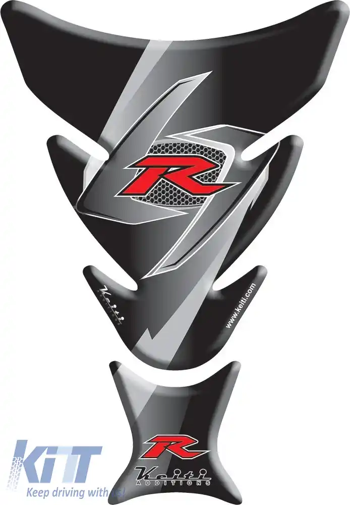 Autocolant rezervor motocicletă Pad rezervor cursă negru potrivit pentru Suzuki Honda KTM Yamaha