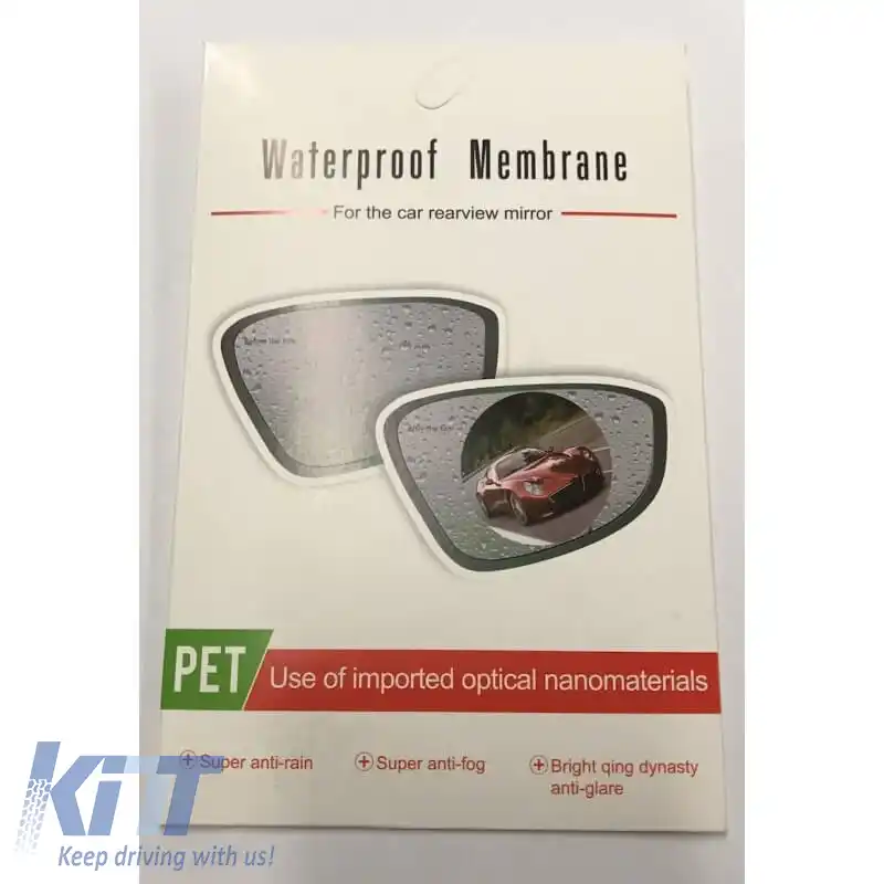 Autocolante impermeabile potrivite pentru oglinzile auto 2 bucăți-image-6301558
