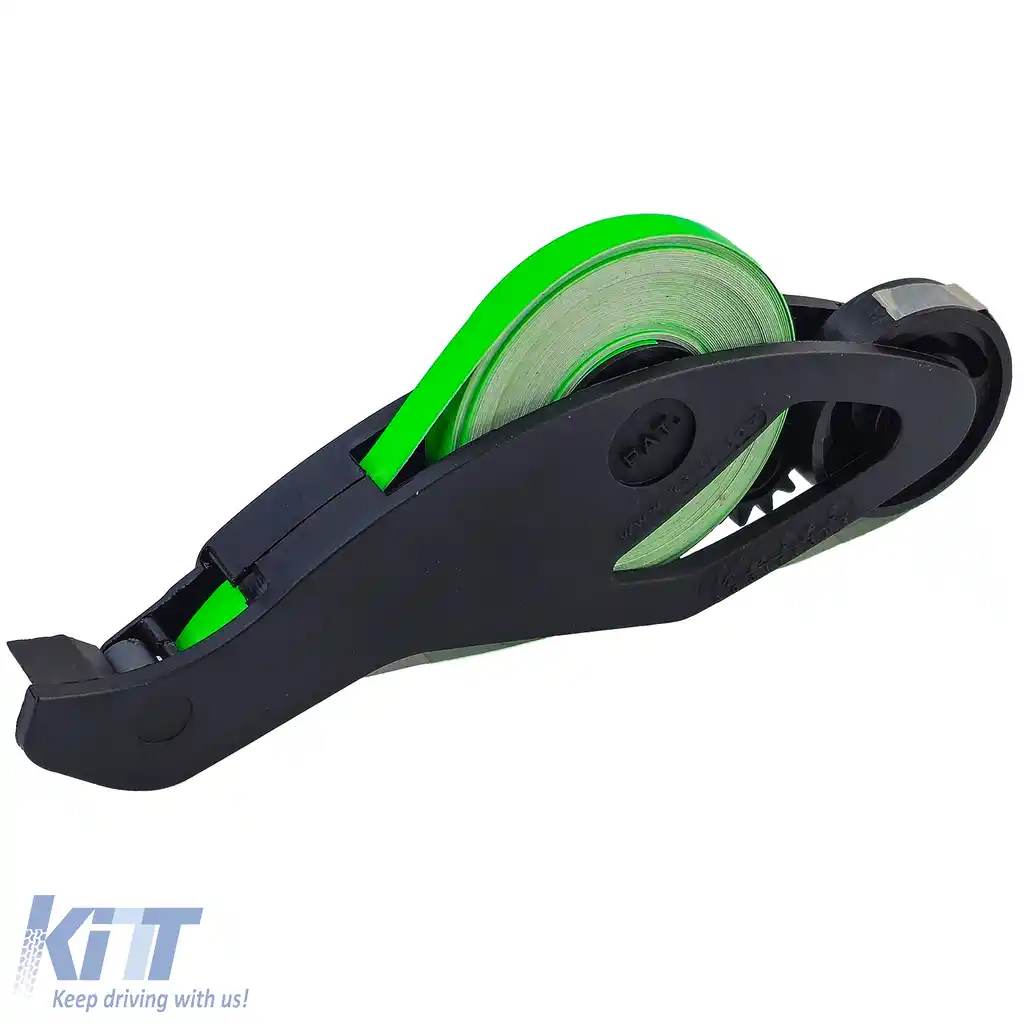 Autocolante pentru jante Keiti, autocolante pentru jante, verde neon, potrivite pentru mașină, motocicletă etc.