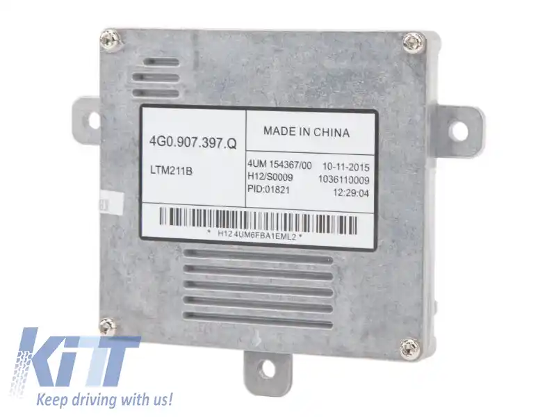 Ballast 4G0907397Q potrivit pentru far cu lumină DRL pentru Audi A3 2012-2016 cu faruri LED, A6 2014-2017 cu faruri LED, Q3 2014-2018 cu faruri LED, R8 2015-2019 cu faruri LED, TT 2014-2018 cu faruri 