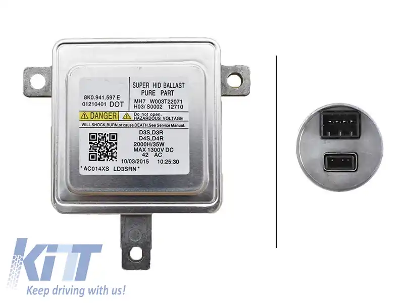 Ballast M-tech D3S/D4S/D3R/D4R 8K0941597E potrivit pentru Audi A1 2011-2015, A3/S3 2009-2014, RS3 2011-2013, A4 2008-2015, S4 2010-2014, RS4 2013-2016