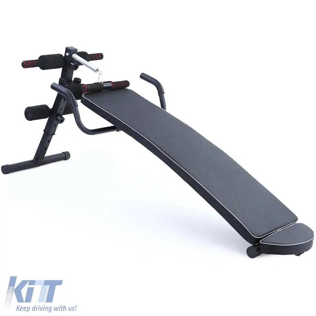 Bancă de abdomene cu spătar înclinat, bancă de antrenament multifuncțională