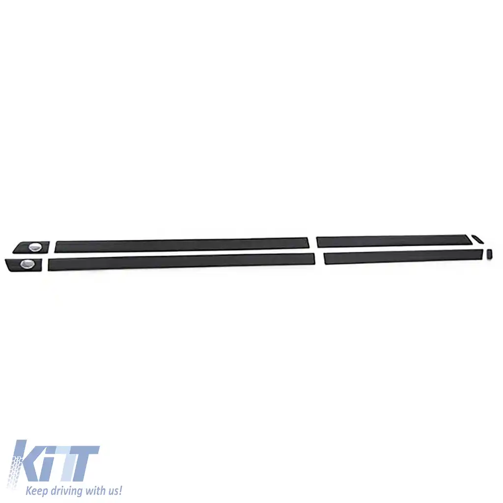 Banda de protecție, benzi de finisare, benzi pentru uși, set de 8 piese, potrivit pentru Audi 100 C4 90-94-image-6261456