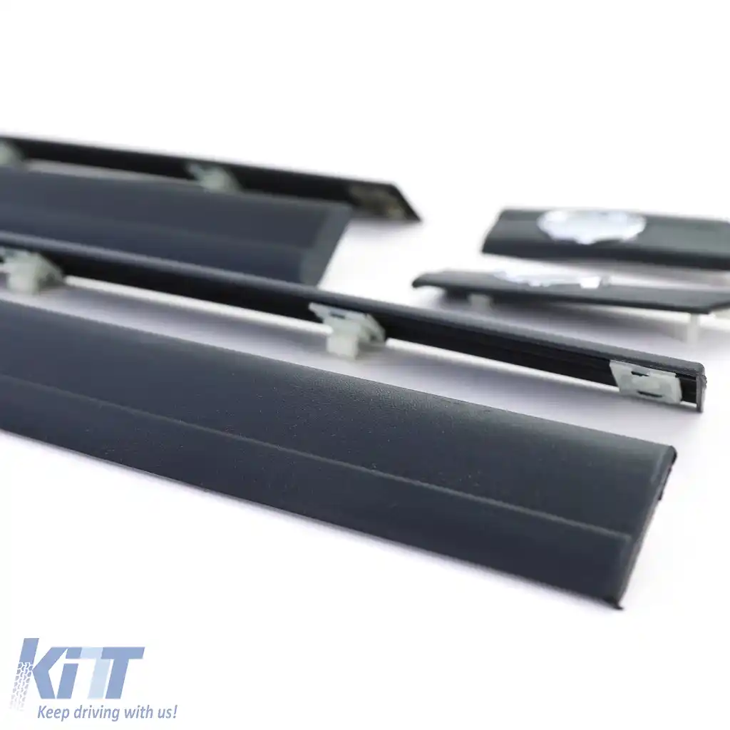 Banda de protecție, benzi de finisare, benzi pentru uși, set de 8 piese, potrivit pentru Audi 100 C4 90-94-image-6261461