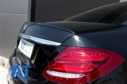 Bandou Ornament Protectie Portbagaj Aluminiu compatibil cu Mercedes E-Class W213 Limousine (2016-2018)-image-6064045
