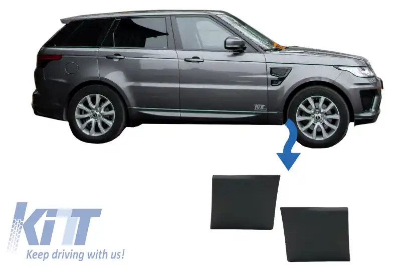 Bandouri Aripi Fata compatibile cu Land Rover Range Rove Sport L494 (2013-up) Negru