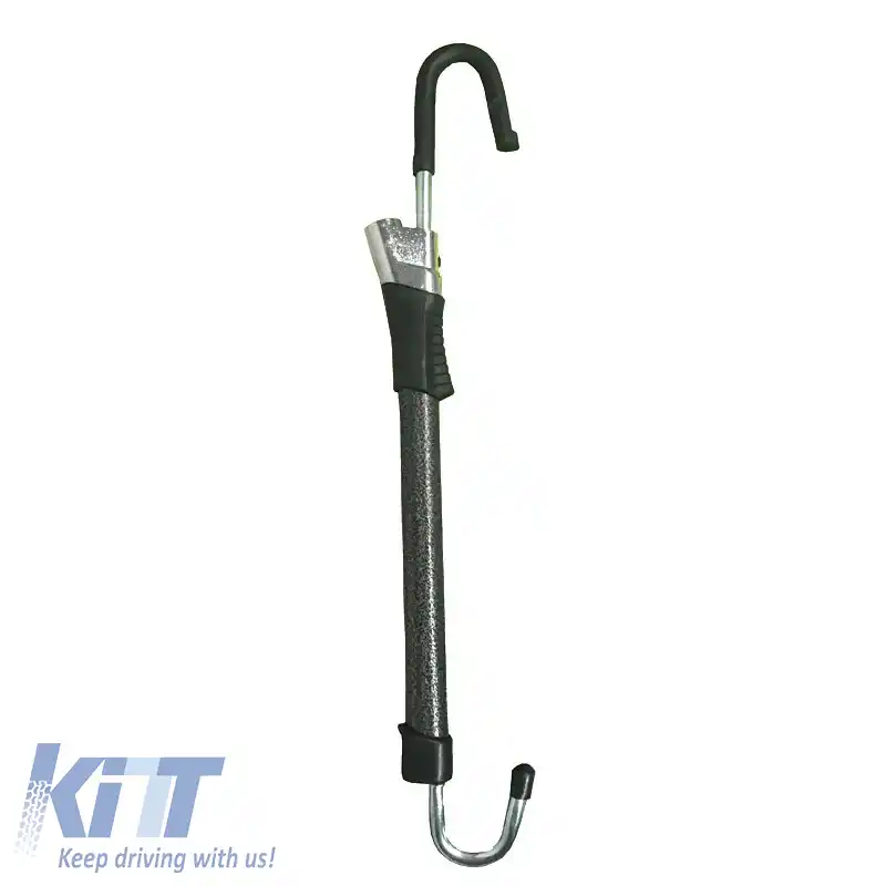 Bară antiefracție pentru mașină cu 2 chei, extindere 54.5-59cm, protecție-image-6294810