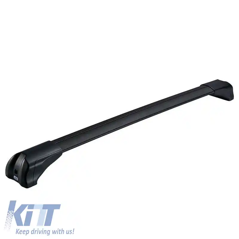 Bară de acoperiș din aluminiu aerodinamic CRUZ 925-733 Airo Fuse Dark 90cm Negru 1 Bucată-image-6325651