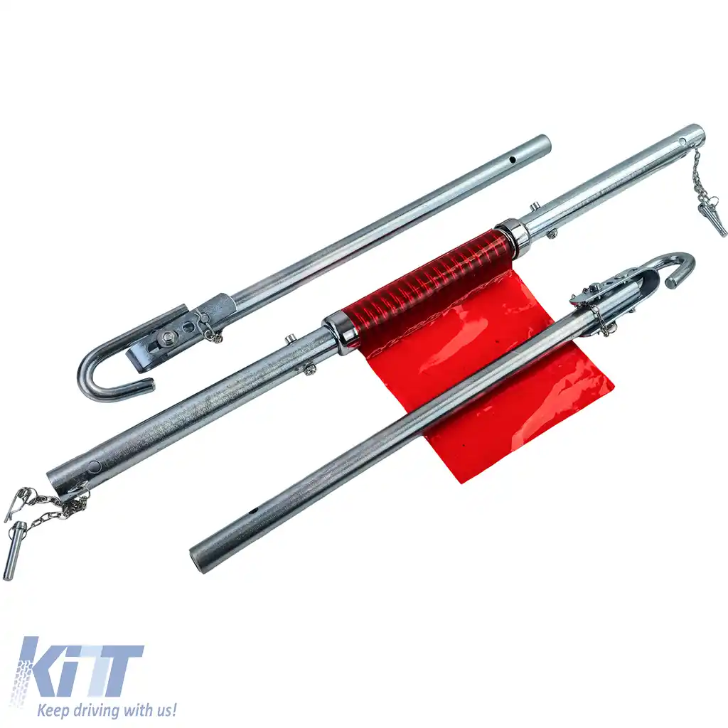 Bară de remorcare premium cu amortizor și sac 1.8m 3T 3000kg-image-6203558