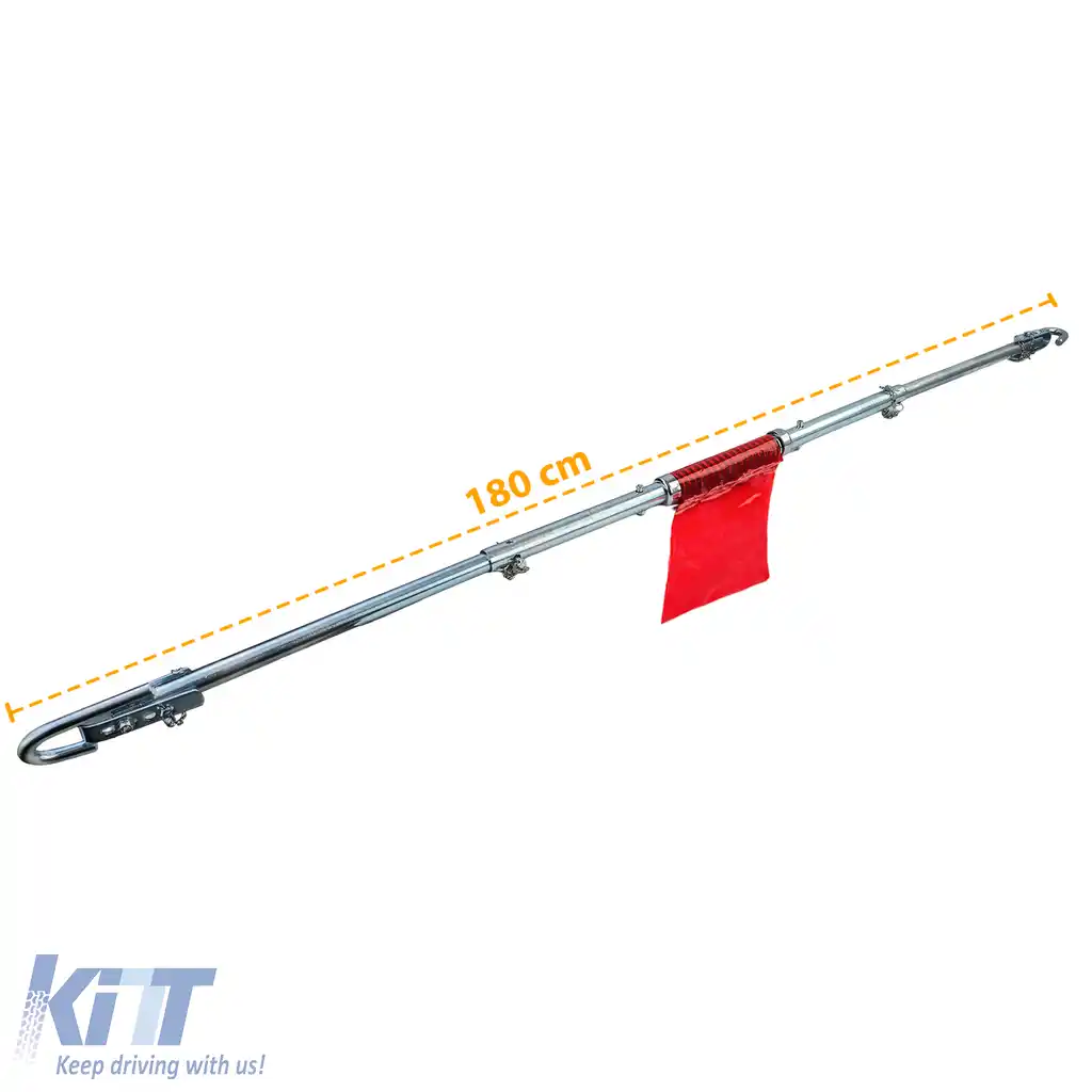 Bară de remorcare premium cu amortizor și sac 1.8m 3T 3000kg-image-6203559